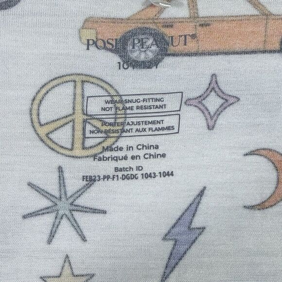 Posh Peanut Desmond Cars Classic Bamboo Long Sleeve Pajama PJ Set Size 10Y-12Y - Picture 7 of 12